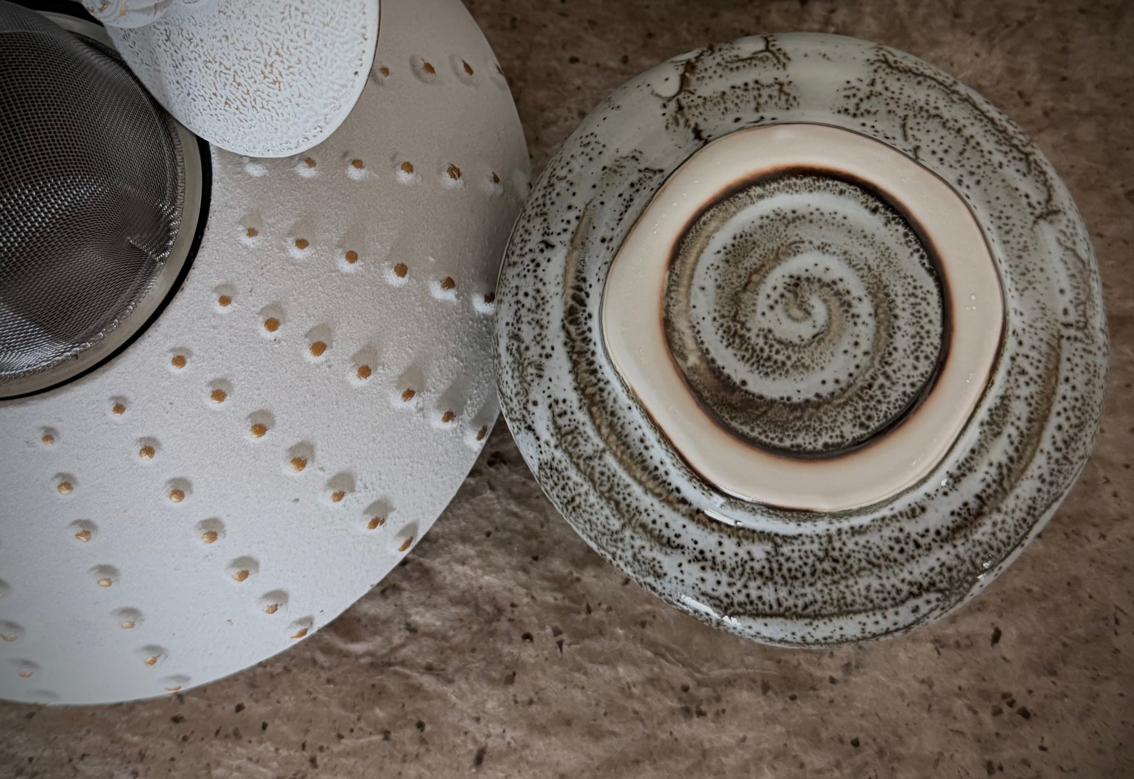 elegant ritual tea set