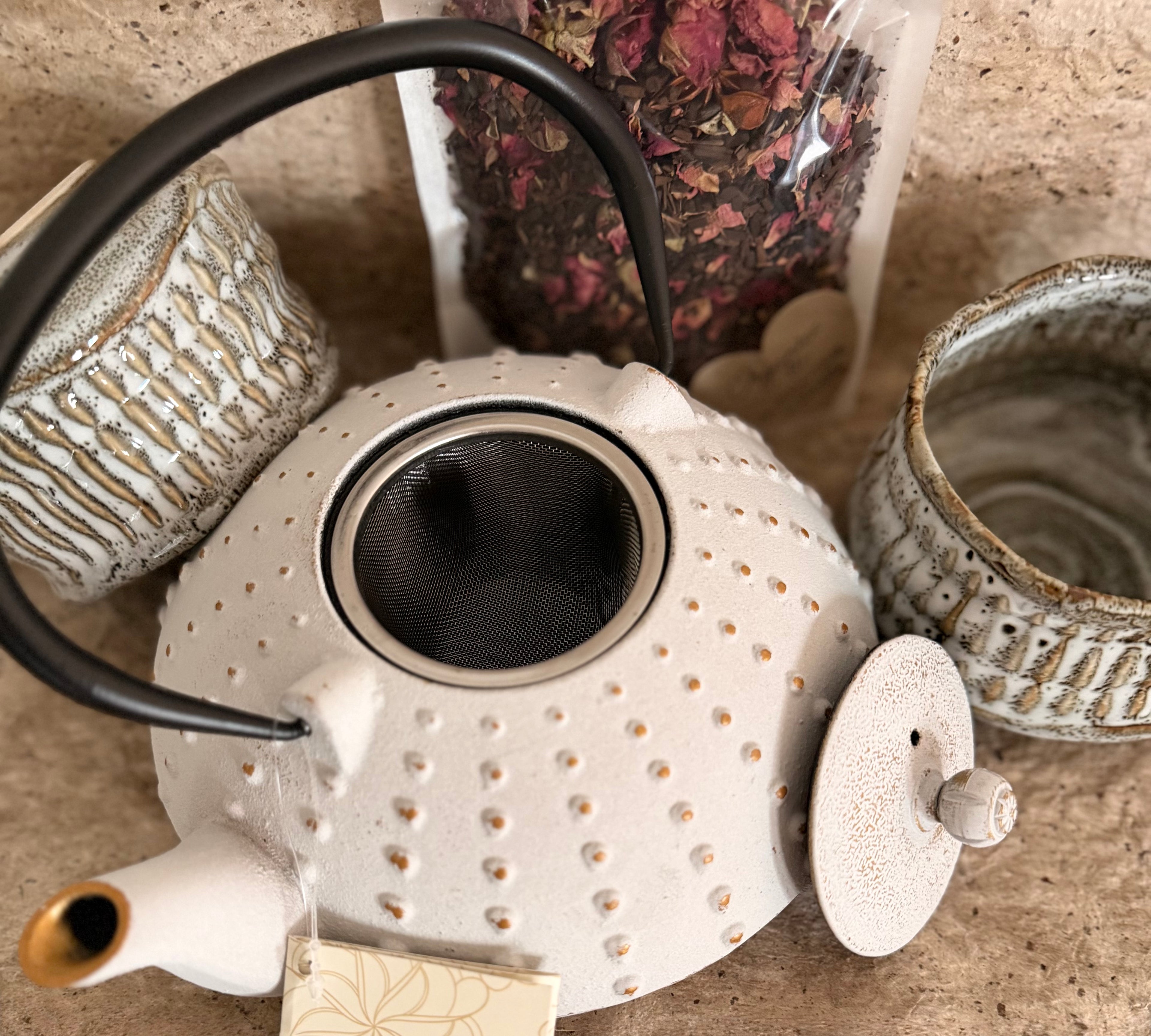 elegant ritual tea set