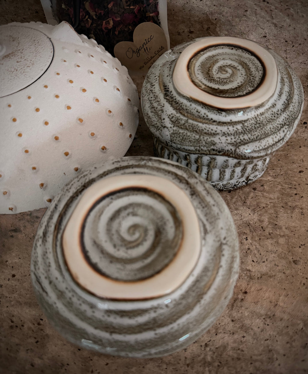 elegant ritual tea set